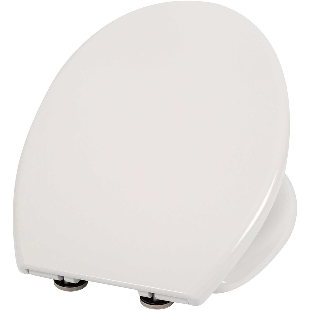 Capac WC EUROCIERE Verona, polipropilena, inchidere lenta, alb
