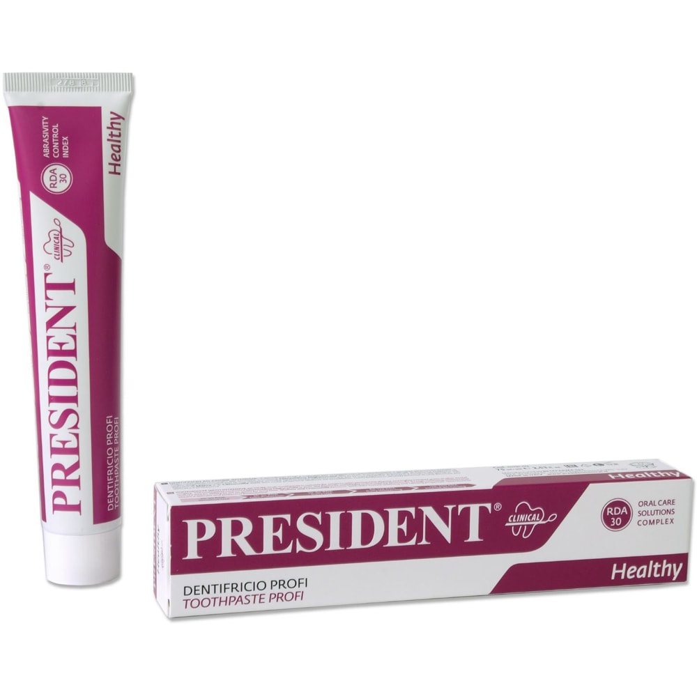 Pasta de dinti PRESIDENT Profi Healthy, 75ml