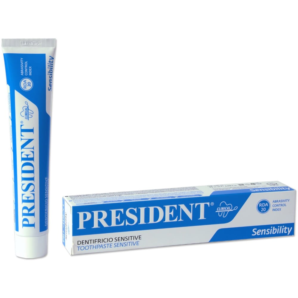 Pasta de dinti PRESIDENT Sensibility, 75 ml