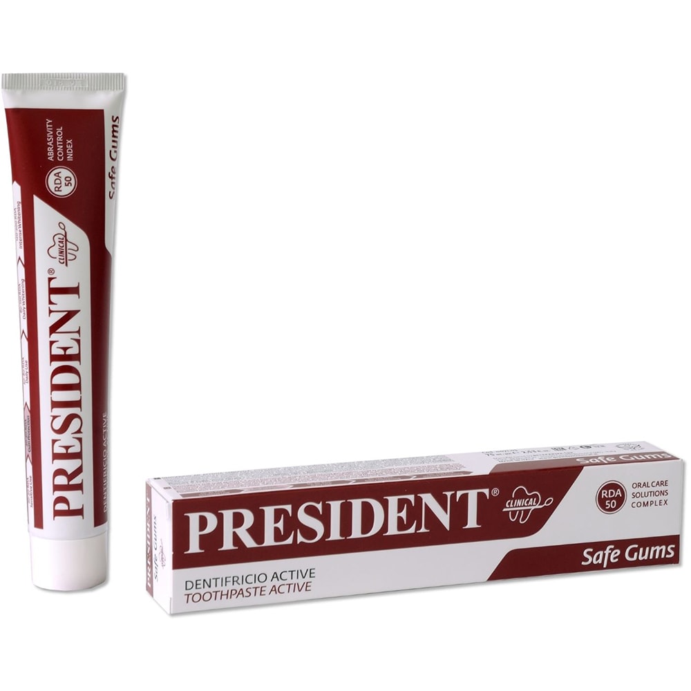 Pasta de dinti PRESIDENT Active Safe Gums, 75ml