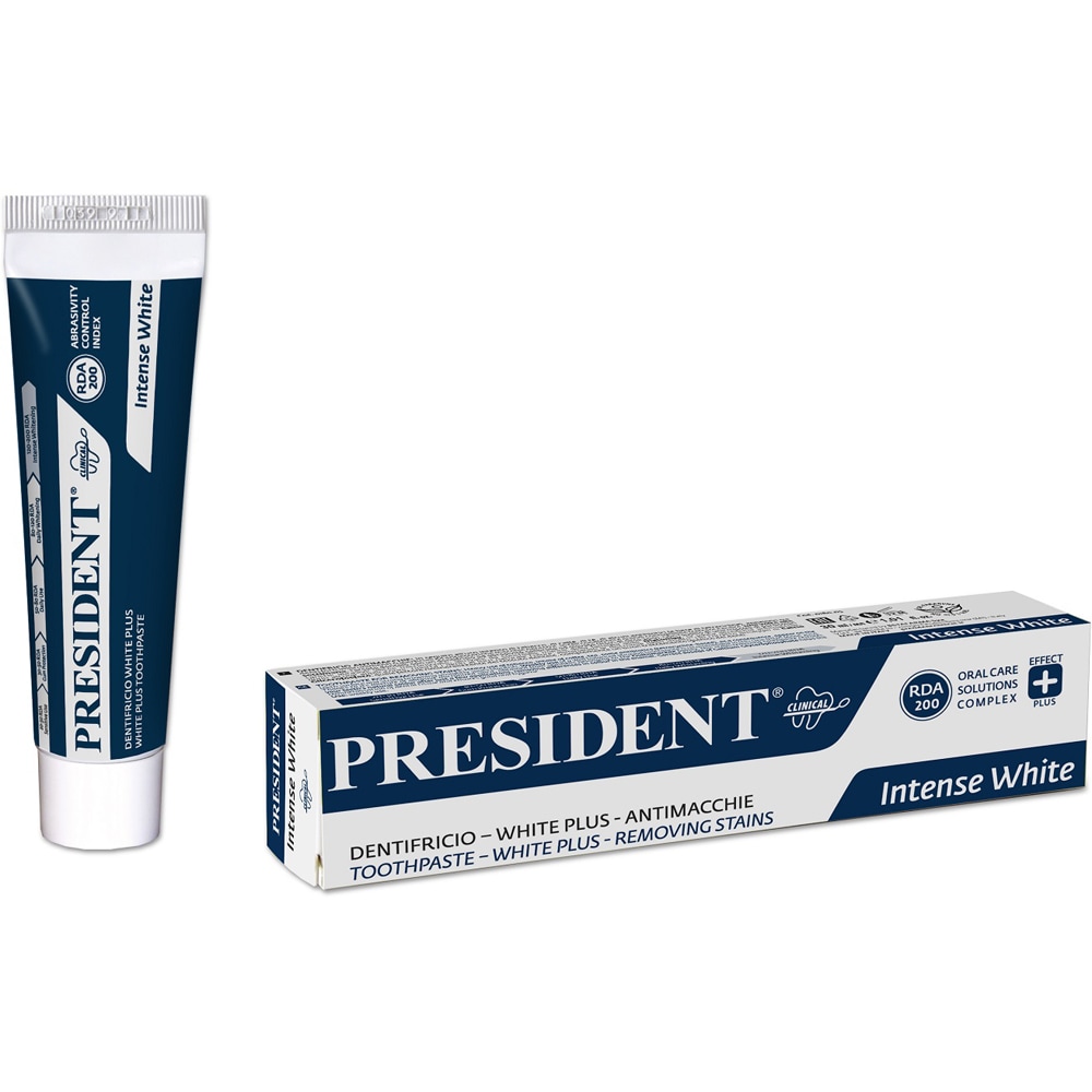 Pasta de dinti PRESIDENT Intense White, 30ml