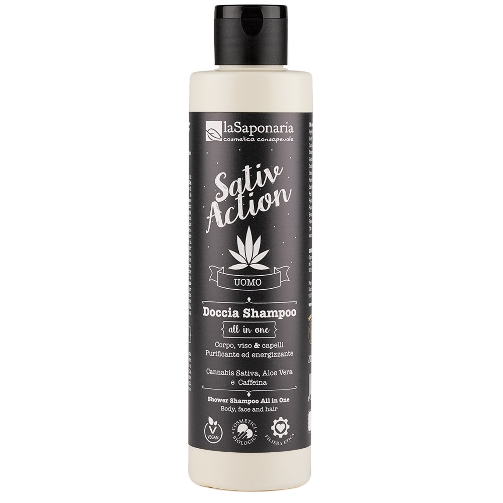 Sampon LA SAPONARIA SativAction All in One, 200ml
