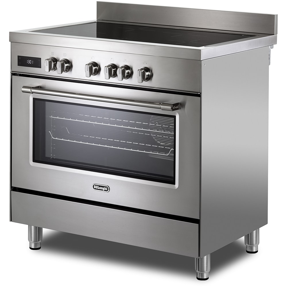 Aragaz profesional DELONGHI PRO 96 MX IN ED RO, 4 arzatoare, Electric, L 90 cm, inox