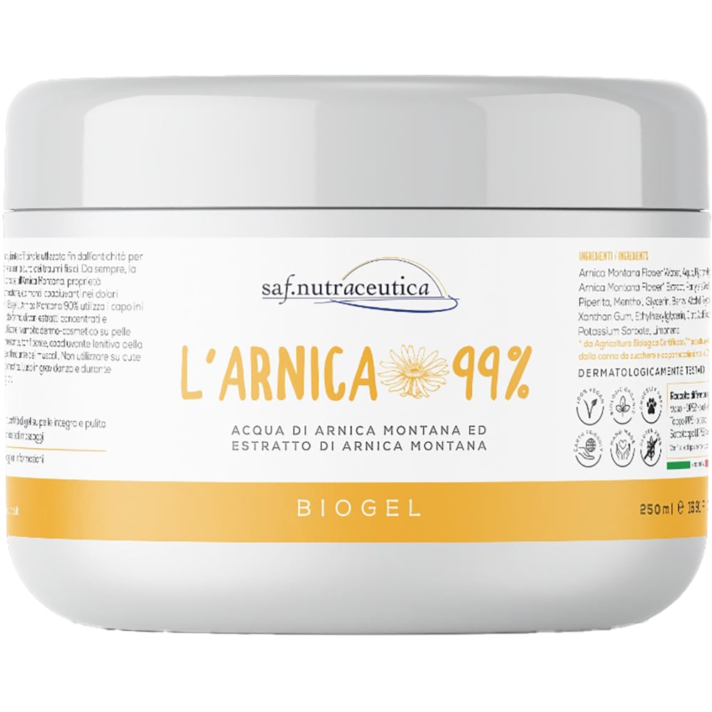 Gel arnica 99%, 250 ml, SAF NUTRACEUTICA