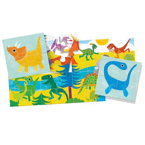 Puzzle HEADU Dinozaurii HE22243, 2 ani+ 32 piese