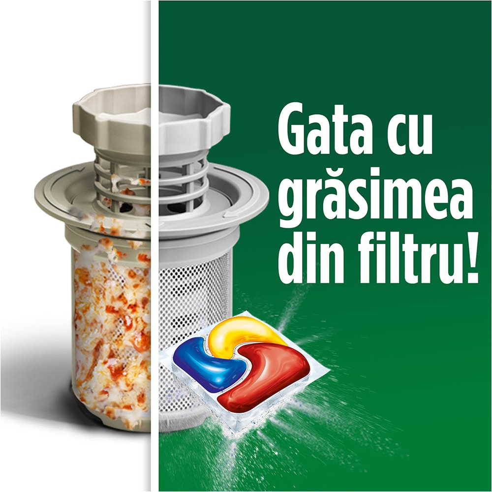Detergent pentru masina de spalat vase FAIRY Platinium Plus, Anti-Dull, 88 capsule