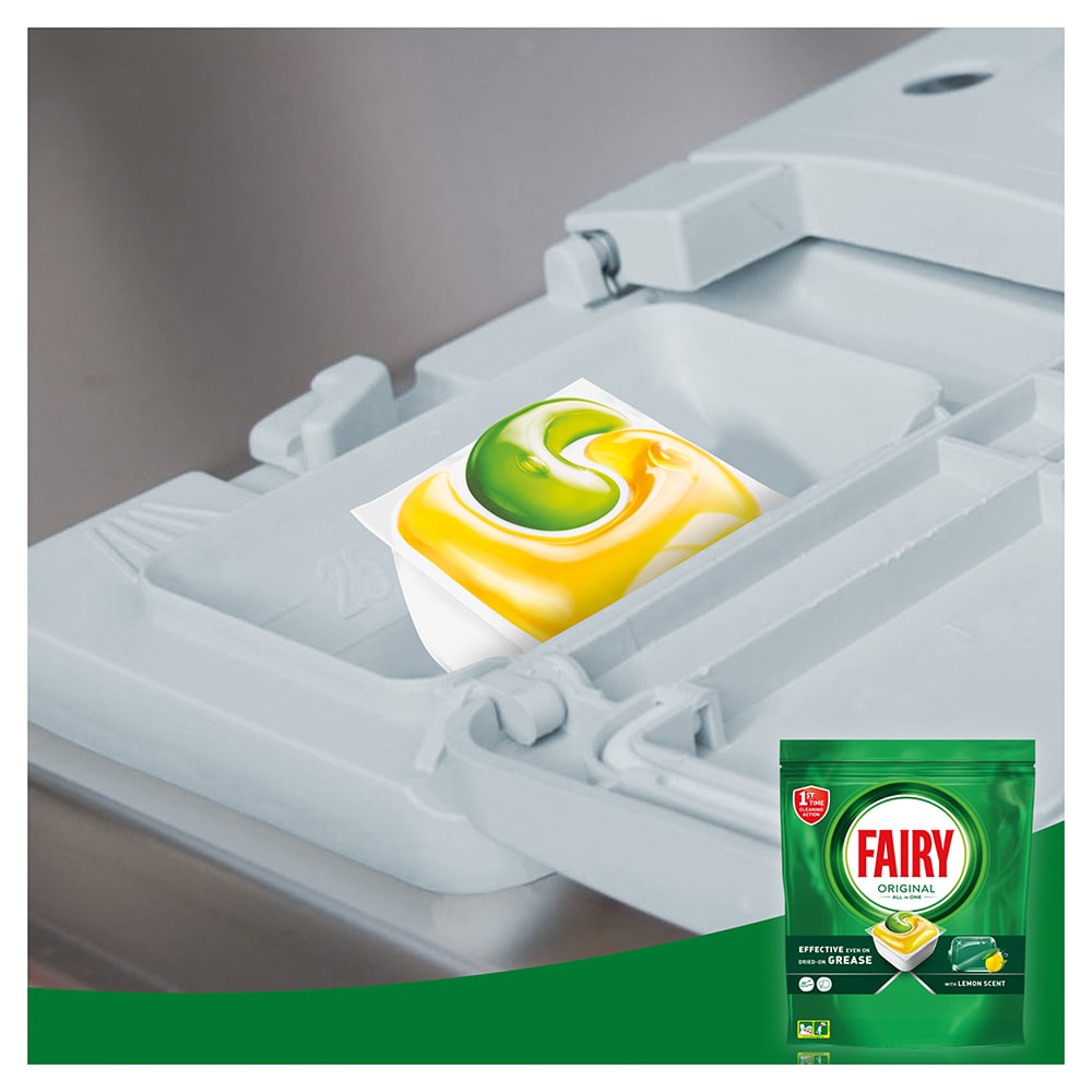 Detergent pentru masina de spalat vase FAIRY All in One, 132 capsule
