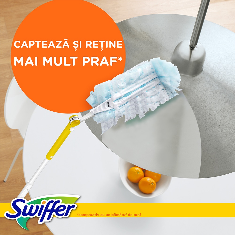 Rezerve pentru pamatuf SWIFFER Trap & Lock, 18 bucati