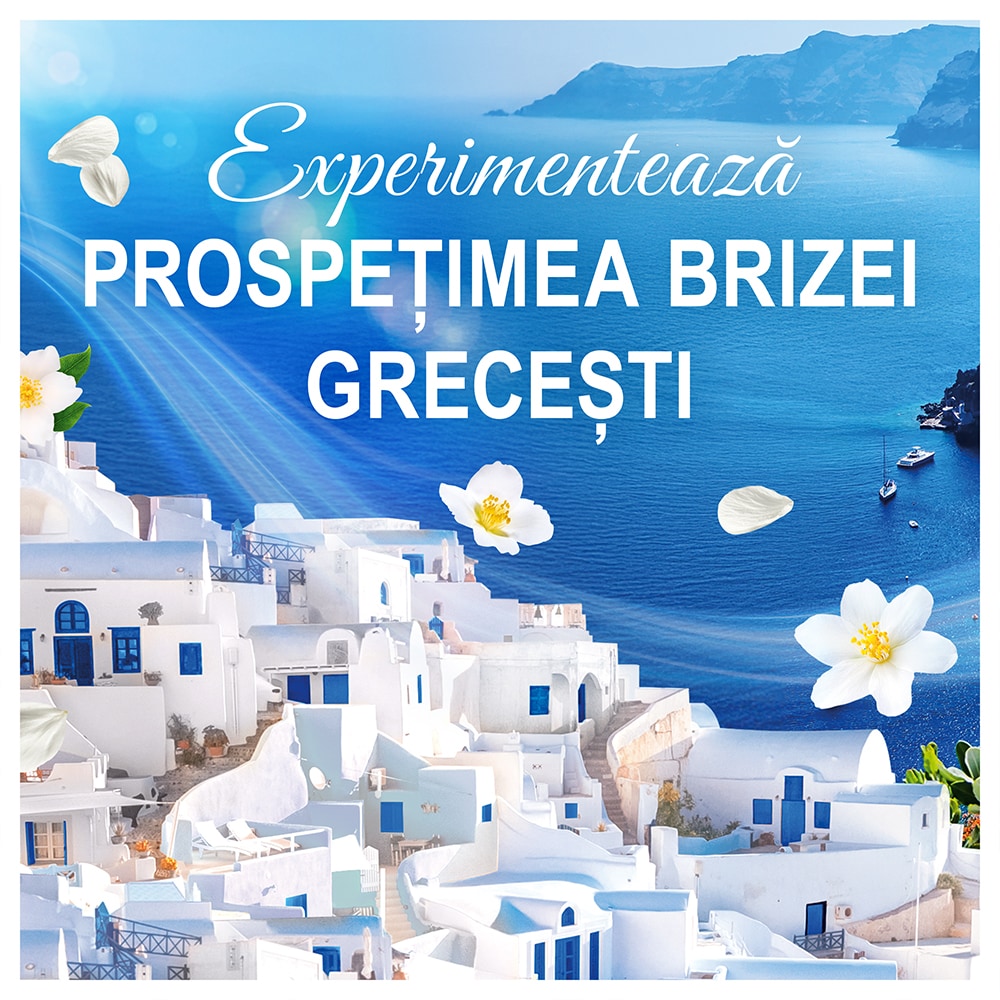 Balsam de rufe LENOR Fresh Breeze of Greek Island, 1.722 l, 82 spalari