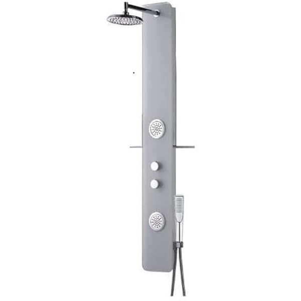 Sistem dus KRONER 80CC0079, 2 functii, argintiu