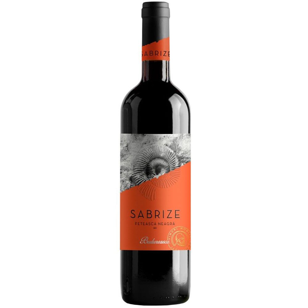 Vin rosu sec Sabrize Feteasca Neagra, 0.75L