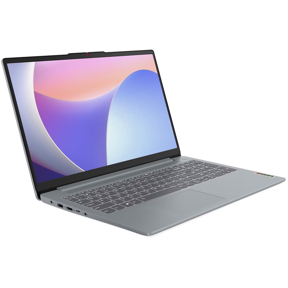 Laptop LENOVO IdeaPad Slim 3 15IAN8, Intel Core i3-N305 pana la 3.8GHz, 15.6" Full HD, 8GB, SSD 512GB, Intel UHD Graphics, Free DOS, Arctic Grey