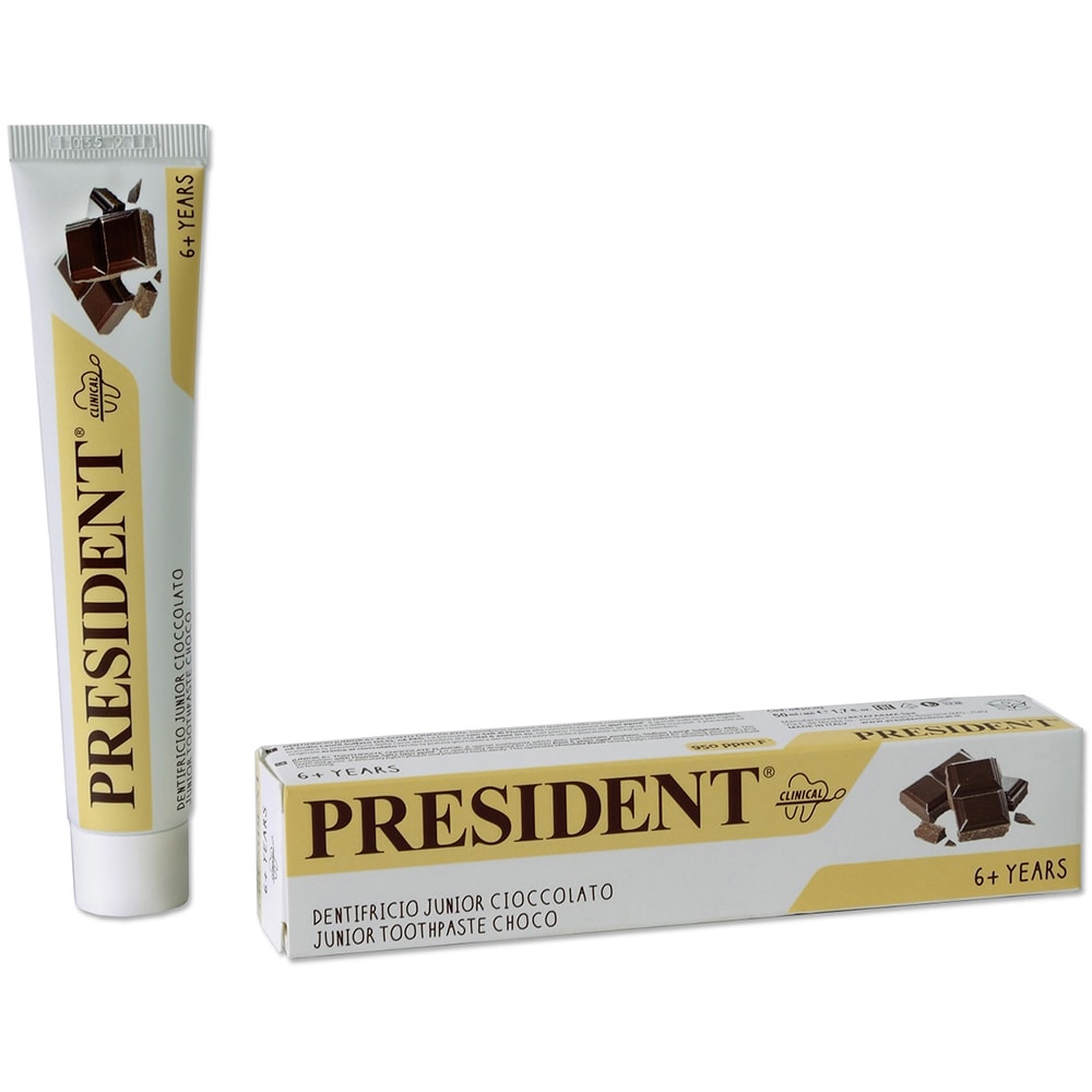 Pasta de dinti PRESIDENT Aroma ciocolata 83002, 50ml