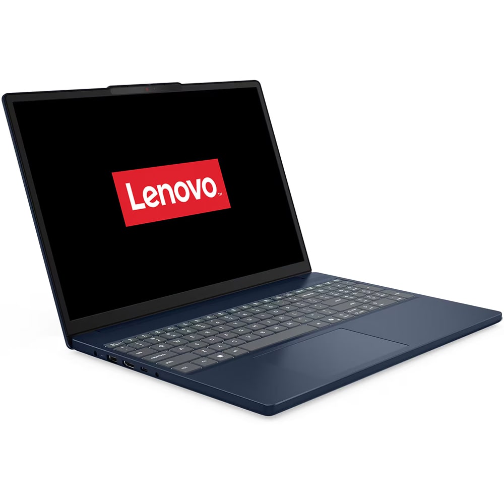 Laptop LENOVO IdeaPad Slim 3 15ARP10, AMD Ryzen 7 7735HS pana la 4.75GHz, 15.3" WUXGA, 24GB, SSD 1TB, AMD Radeon 680M Graphics, Free DOS, Cosmic Blue