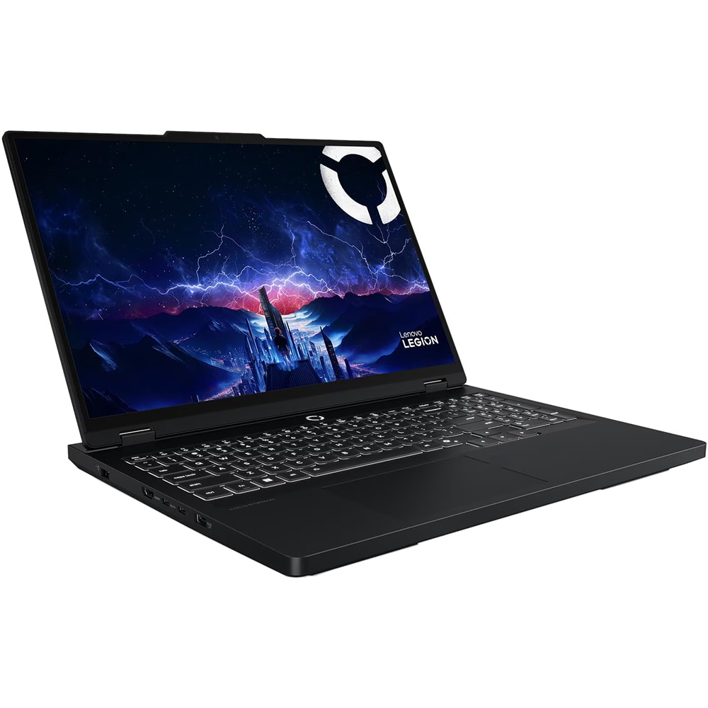 Laptop Gaming LENOVO IdeaPad Pro 5 16IAX10H, Intel Core Ultra 9 275HX pana la 5.4GHz, 16" WQXGA, 32GB, SSD 1TB, NVIDIA GeForce RTX 5070 Ti 12GB, Free Dos, Eclipse Black