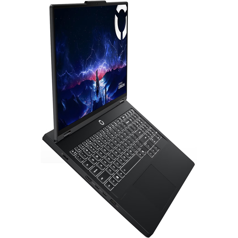 Laptop Gaming LENOVO IdeaPad Pro 5 16IAX10H, Intel Core Ultra 9 275HX pana la 5.4GHz, 16" WQXGA, 32GB, SSD 1TB, NVIDIA GeForce RTX 5070 Ti 12GB, Free Dos, Eclipse Black