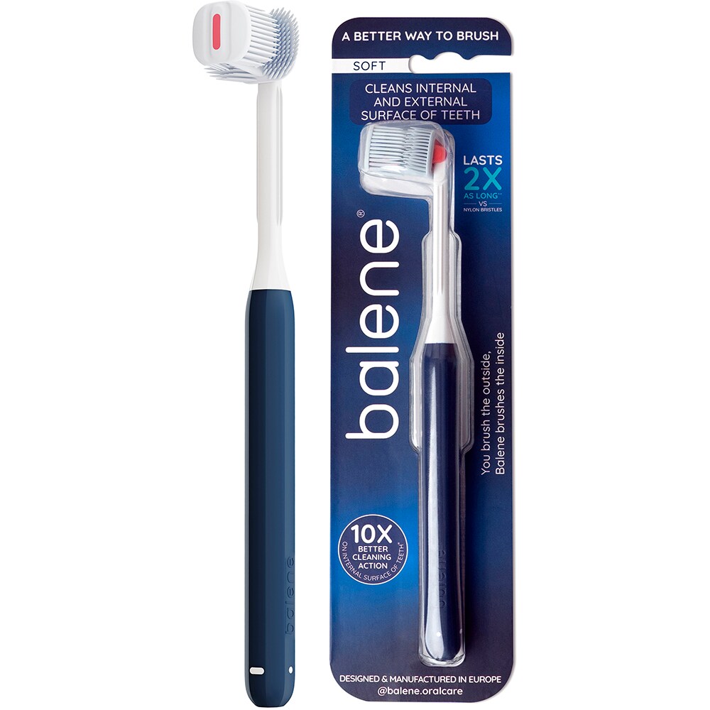 Periuta de dinti BALENE Soft, albastru