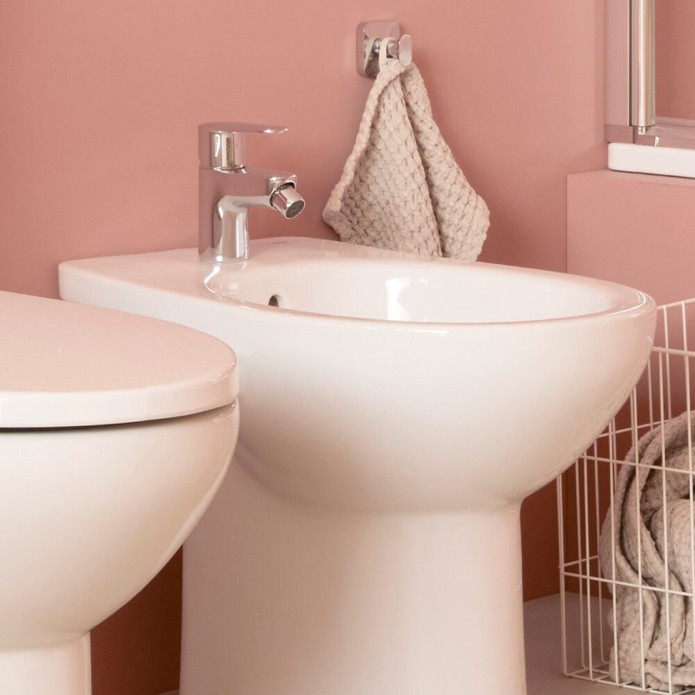 Baterie bideu ROCA Victoria Plus A5A624FC00, alama sanitara, crom