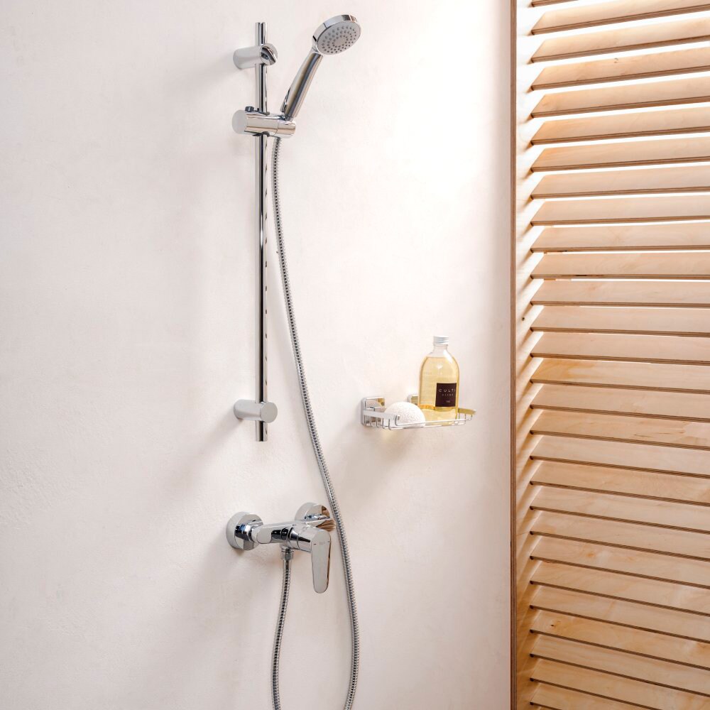 Baterie dus ROCA Victoria Plus A5A204FC00, set dus inclus, alama sanitara, crom