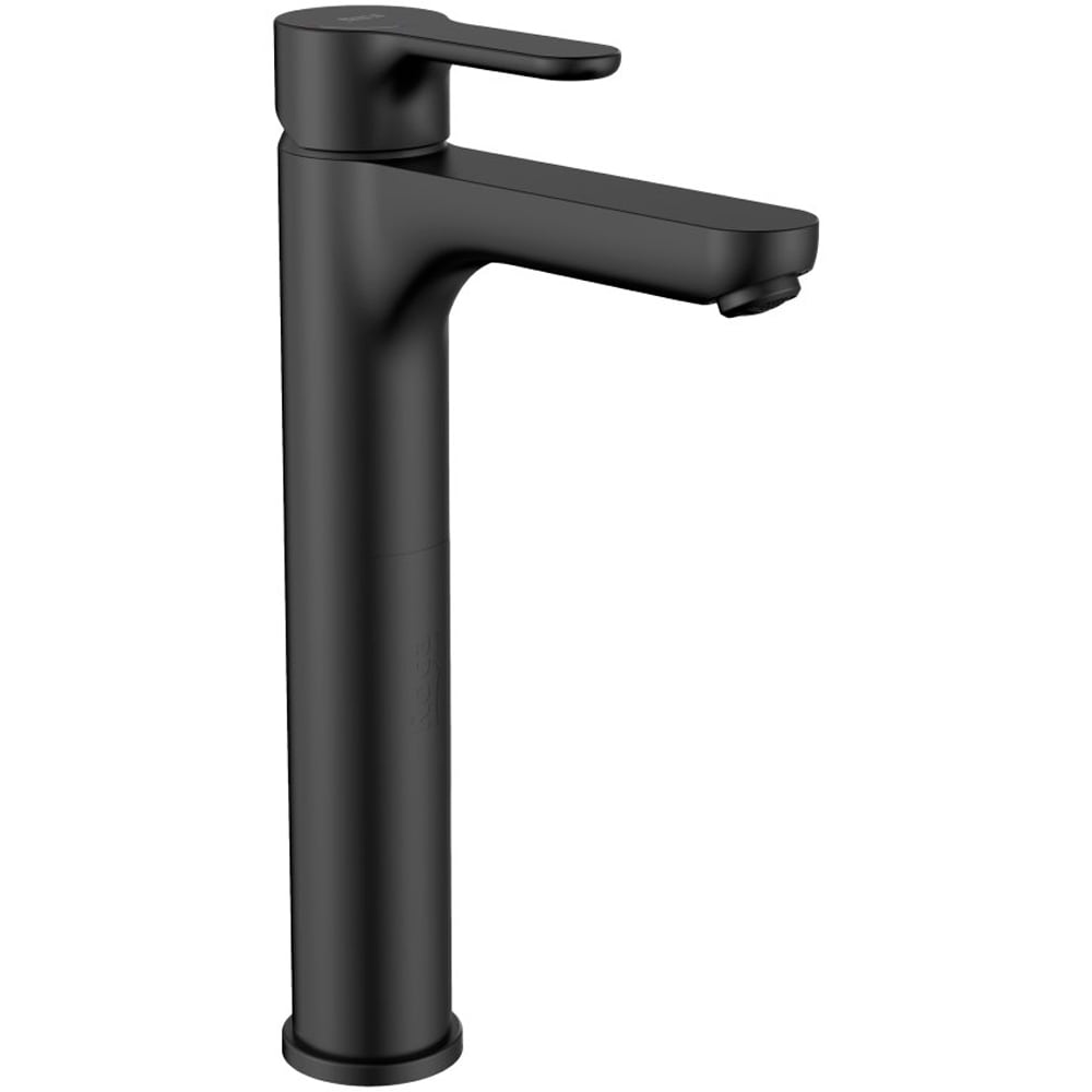 Baterie lavoar ROCA L20 A5A3H09NB0, pipa inalta, alama sanitara, negru mat