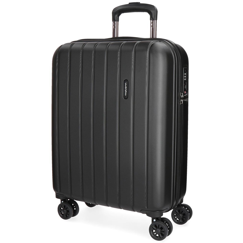 Troler MOVOM Wood, 55 cm, negru