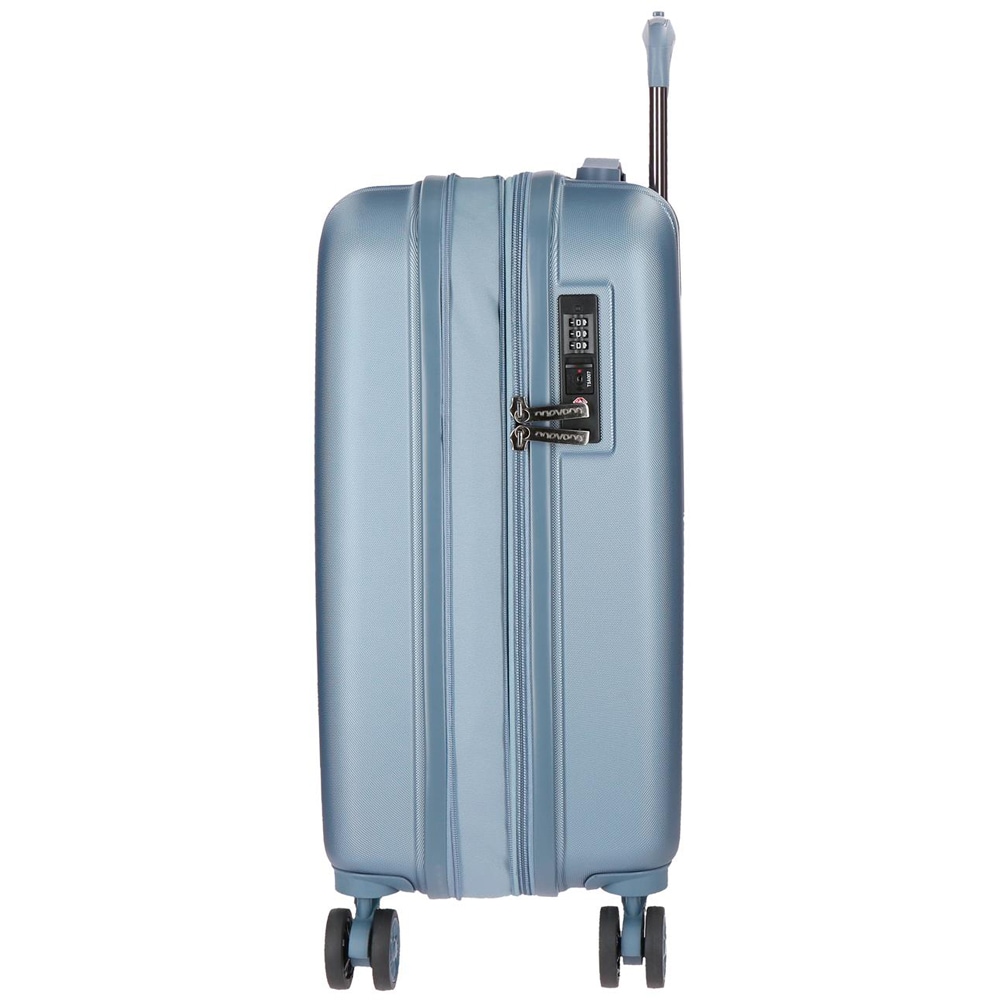 Troler MOVOM Wood, 55 cm, argintiu