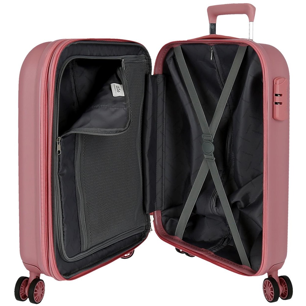 Troler MOVOM Riga, 55 cm, roz