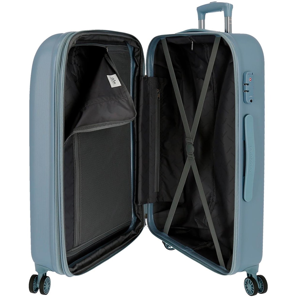 Troler MOVOM Riga, 80 cm, albastru