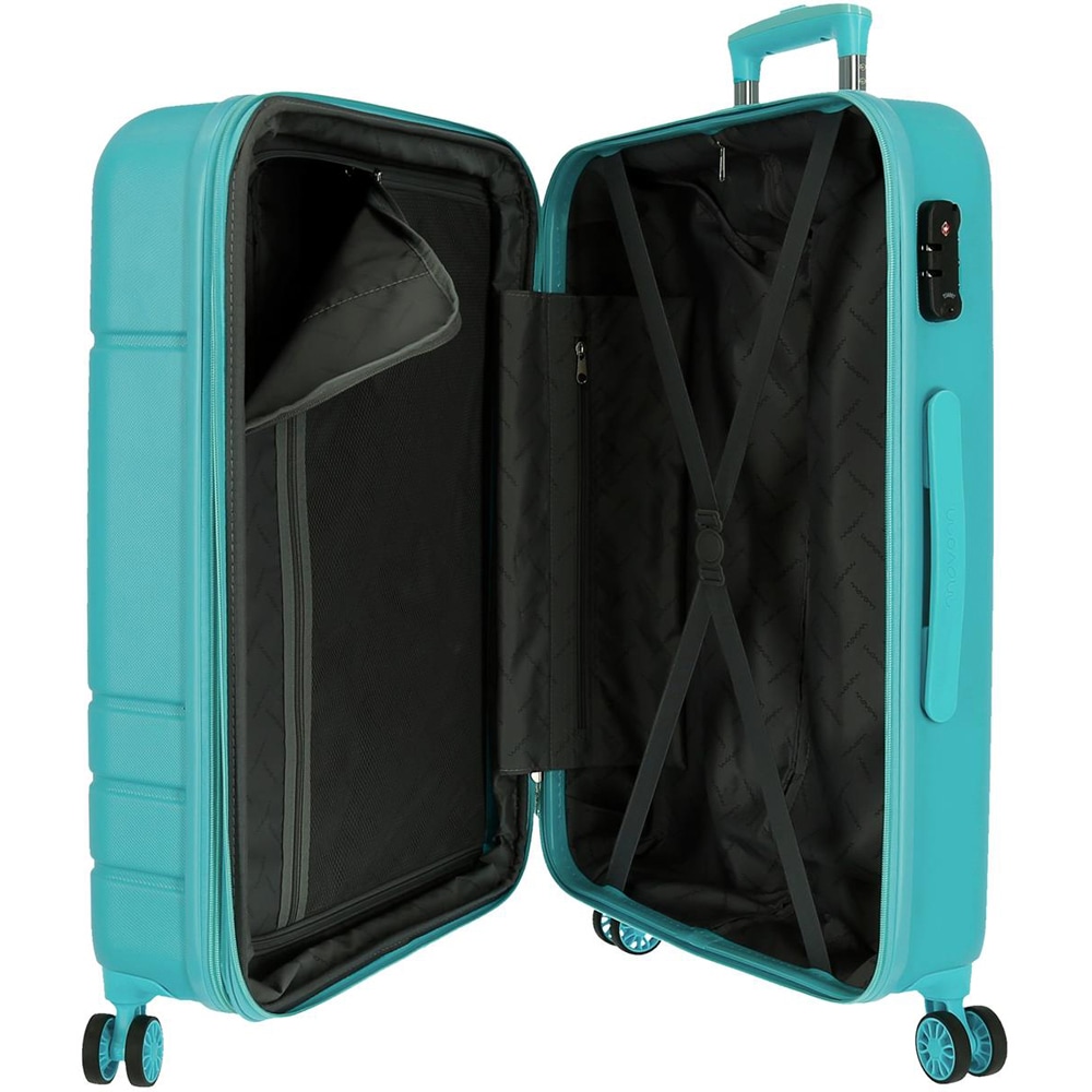 Troler MOVOM Galaxy, 68 cm, turcoaz