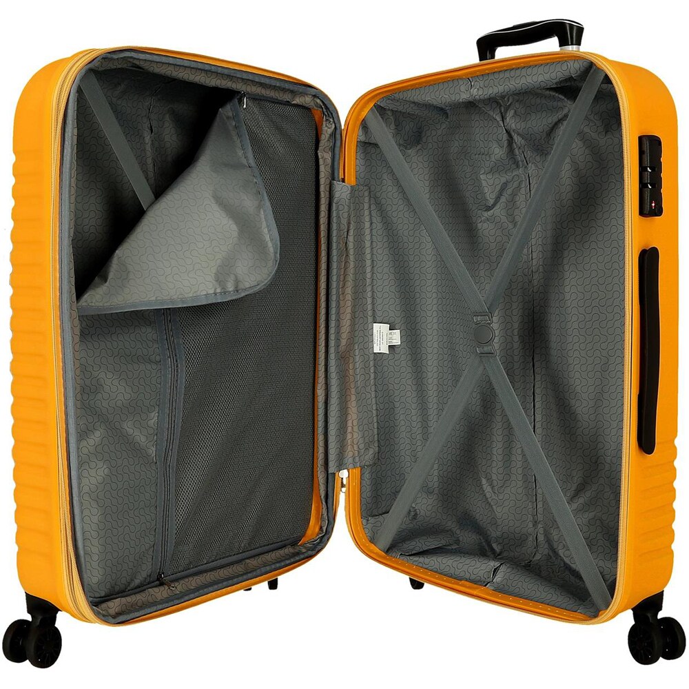 Troler ROLL ROAD India, 80 cm, galben