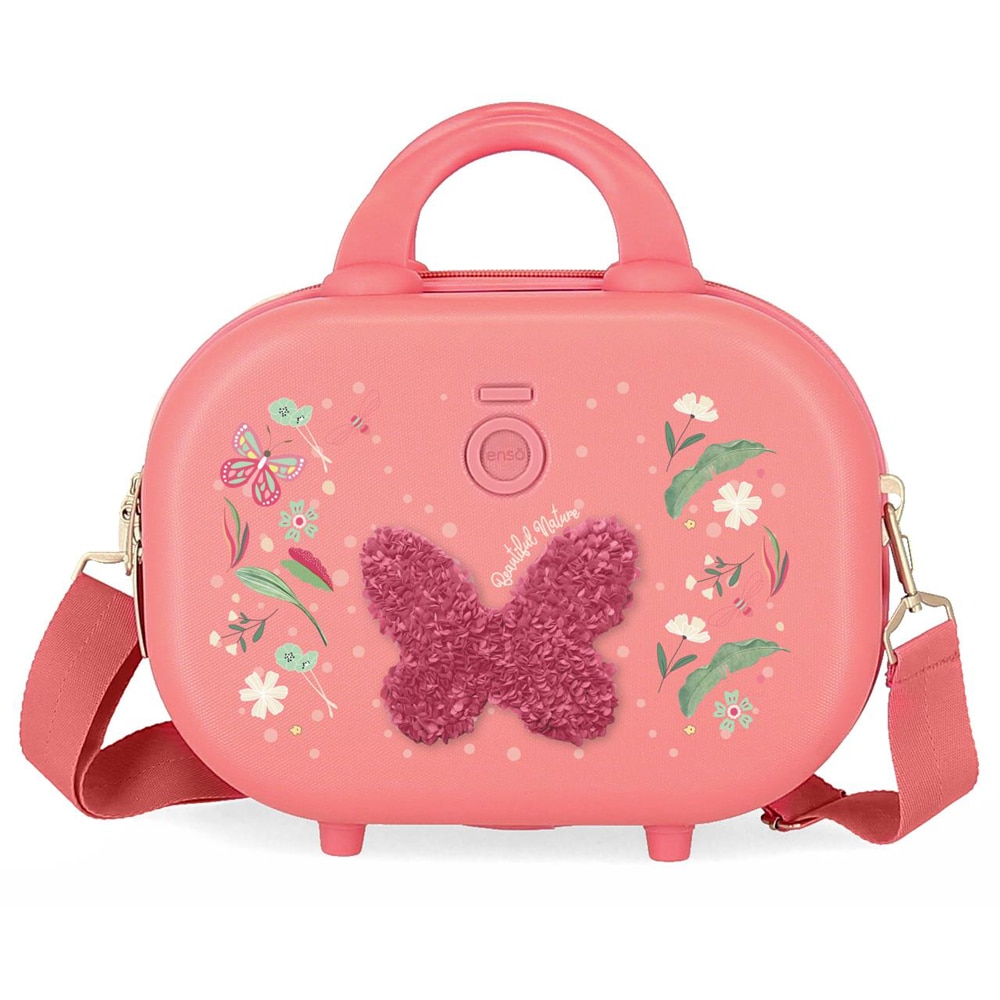 Geanta de voiaj ENSO Beautiful, 29 cm, roz