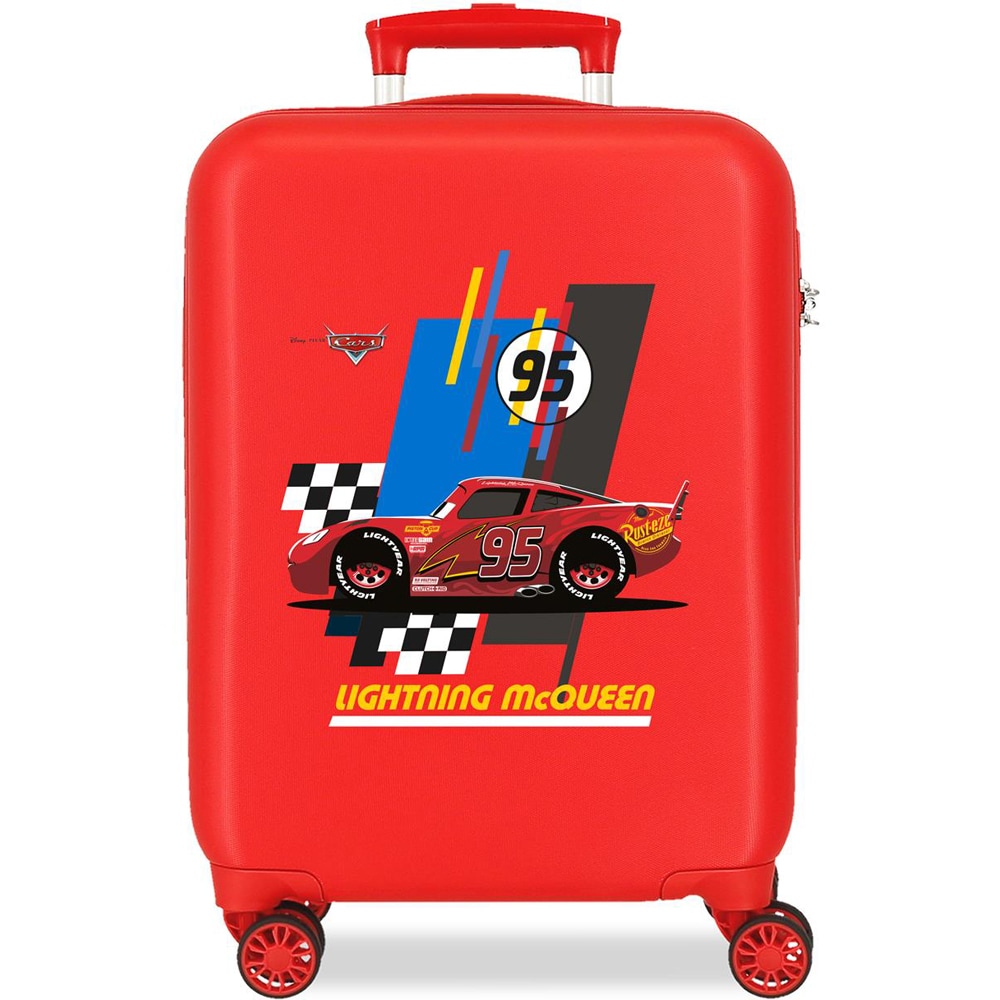 Troler copii DISNEY Cars Lightning McQueen, 50 cm, rosu