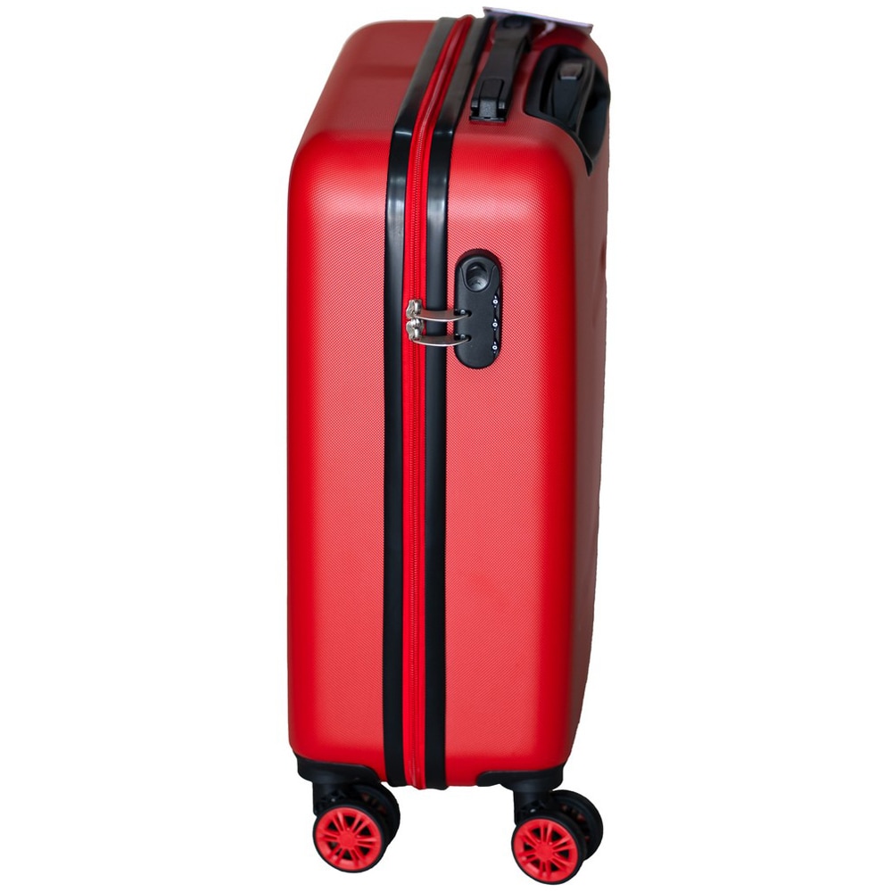 Troler ROLL ROAD Coffee Shop, 55 cm, rosu