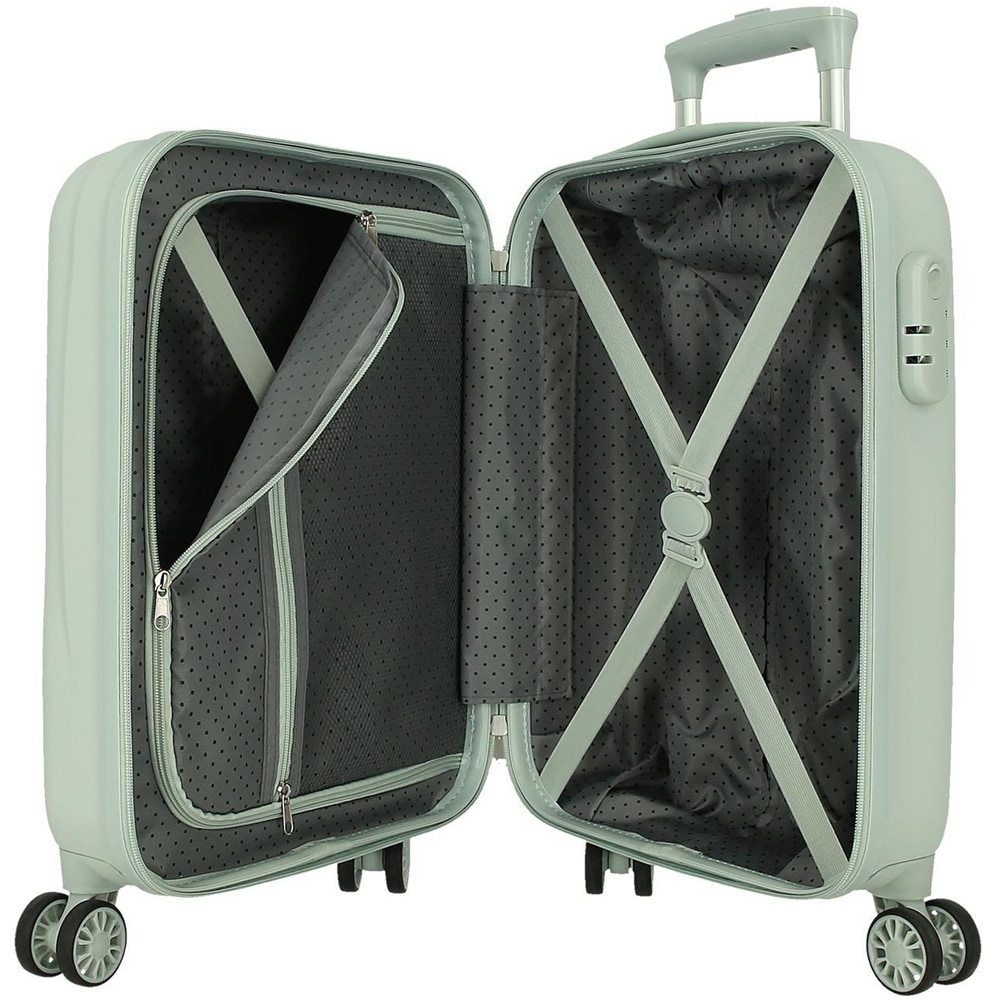 Troler copii Stitch I Heart You, 50 cm, verde menta