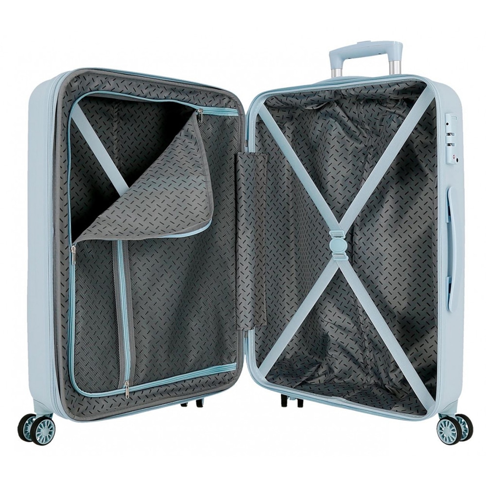 Troler copii DISNEY Stitch Make A Face, 65 cm, bleu