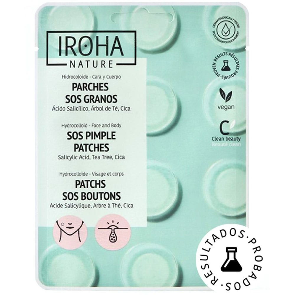 Plasturi pentru fata si corp IROHA Acid Salicilic, 18buc