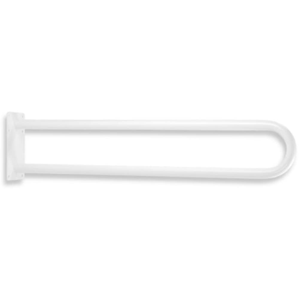 Maner rabatabil sustinere dublu, drept Ferro Metalia Help, 572 mm, alb