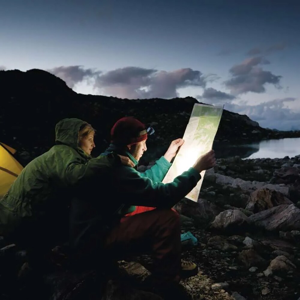 Lanterna LED PROMELEK, 220lm, 3 AAA, negru