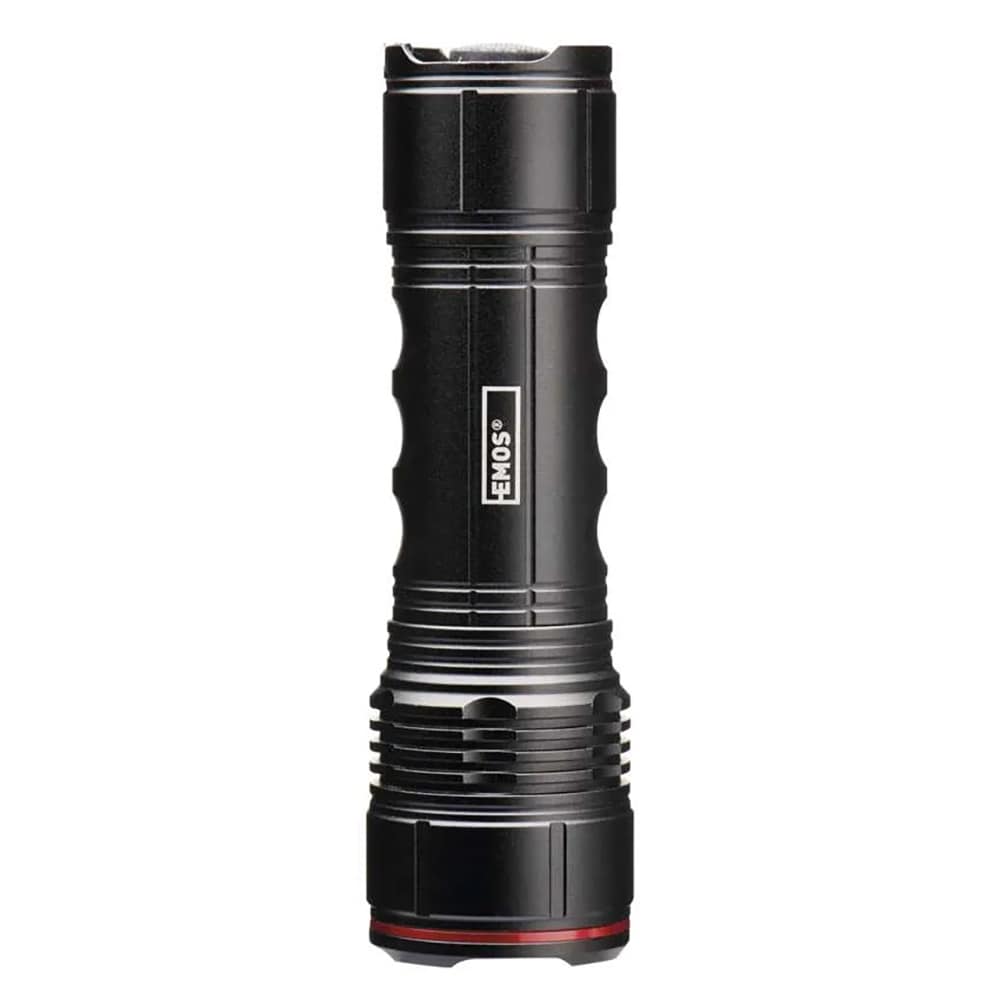 Lanterna LED PROMELEK, 500lm, 4 AAA, negru