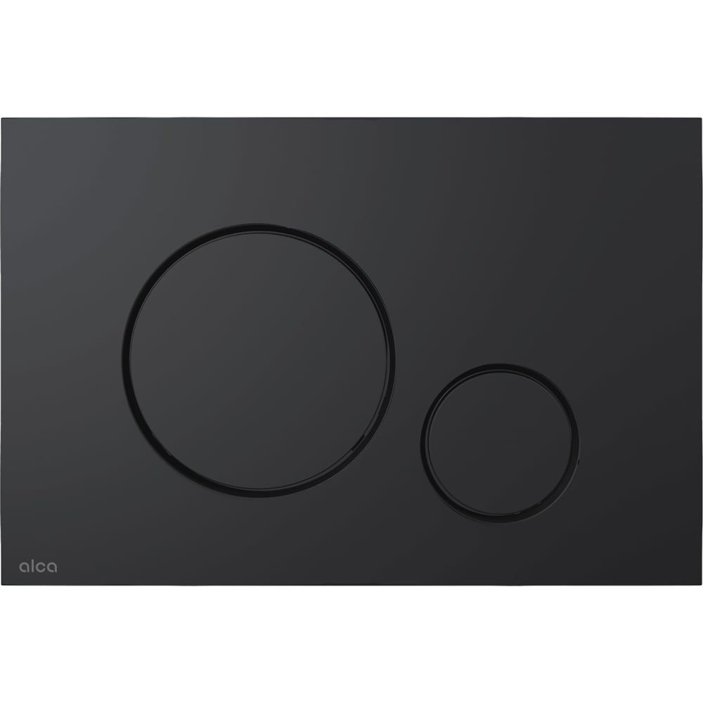 Clapeta actionare WC ALCA Thin 6 M678, dubla actionare, negru mat