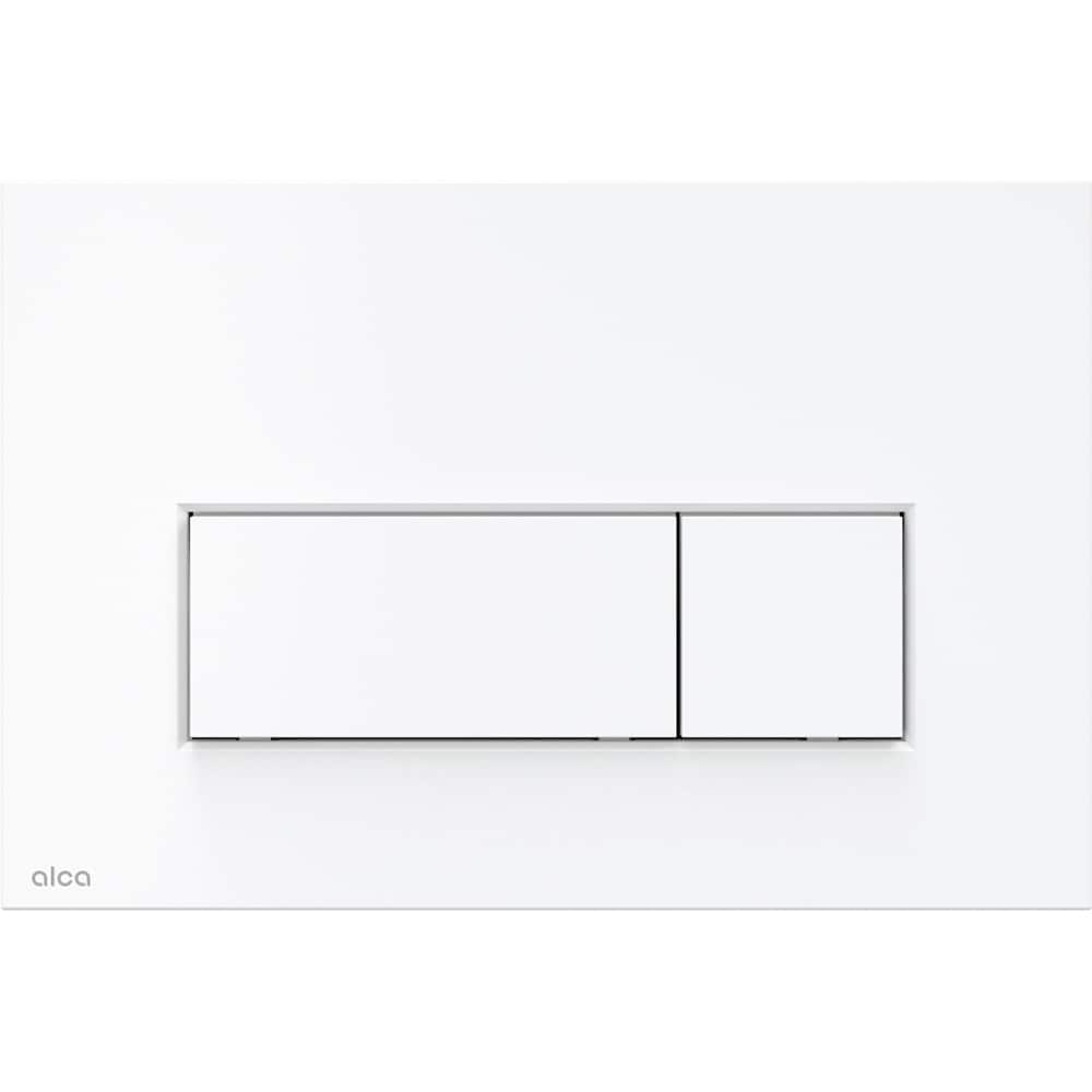 Clapeta actionare WC ALCA Thin 5 M576, dubla actionare, alb mat