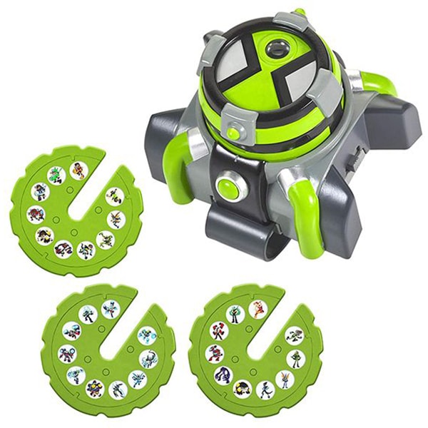 Ceas BEN 10 Omnitrix Alien Projection 76954, 4 ani+, verde-gri