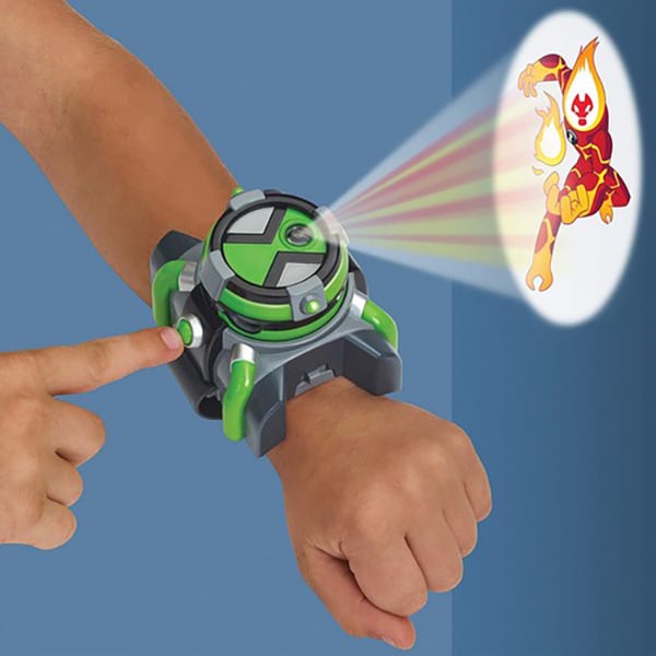 Ceas BEN 10 Omnitrix Alien Projection 76954, 4 ani+, verde-gri