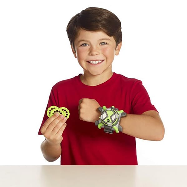 Ceas BEN 10 Omnitrix Alien Projection 76954, 4 ani+, verde-gri