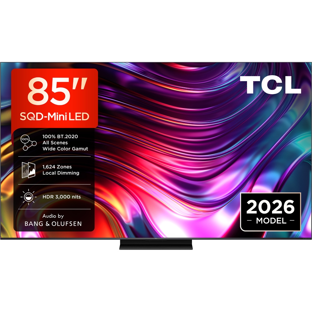 Televizor SQD MiniLed Smart TCL 85C79L, Ultra HD 4K, 215cm