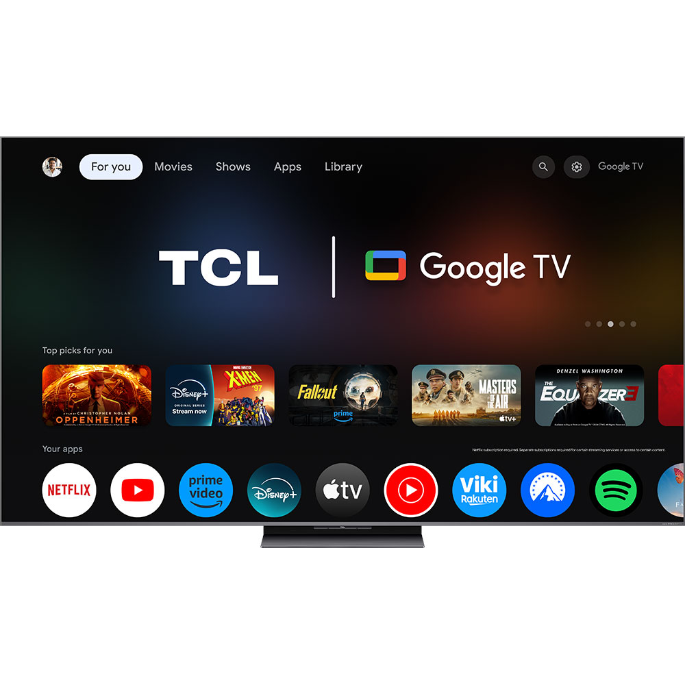Televizor Mini LED Smart TCL 85C89K, Ultra HD 4K, 215cm