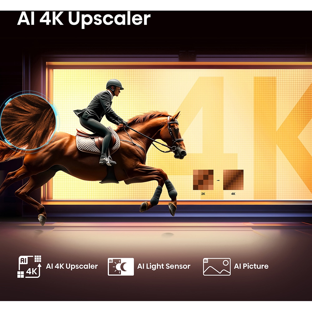 Televizor QLED Smart HISENSE 85E7Q, Ultra HD 4k, 215cm