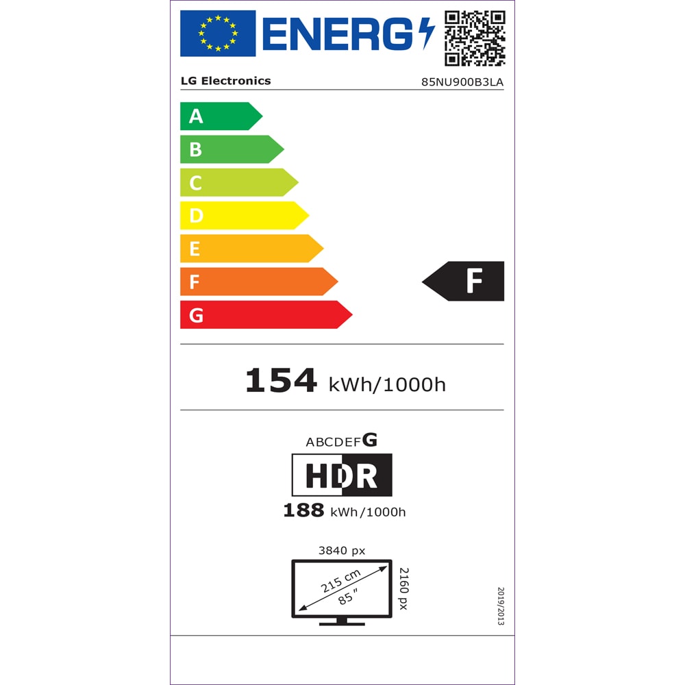 Televizor LED Smart LG 85NU900B3LA, Ultra HD 4K, 214cm