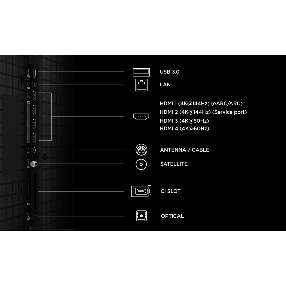 Televizor QLED Smart TCL 85P89L, Ultra HD 4K, 215cm