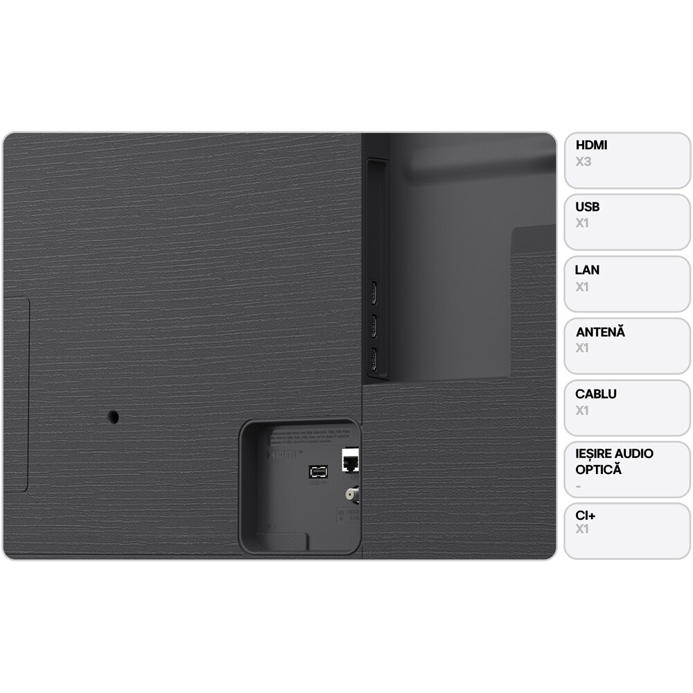 Televizor QNED SMART LG 85QNED72B3A, Ultra HD 4K, 214cm